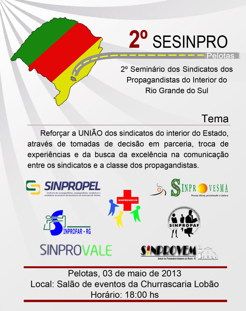 Banner SESINPRO 2013