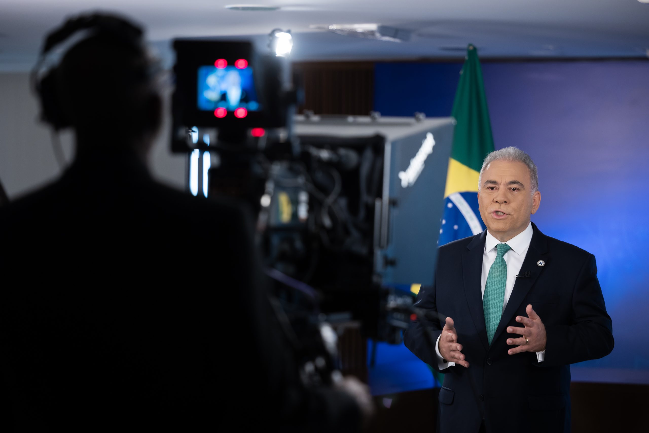 Pronunciamento do Ministro da saúde, Marcelo Queiroga. Brasília, 16.04.2022. Fotos: Walterson Rosa/MS